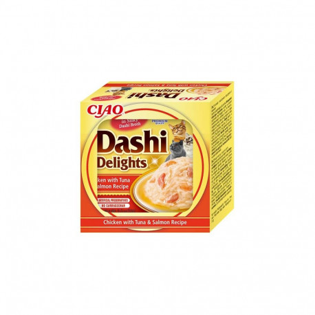 Inaba Dashi Delights Chicken with Tuna & Salmon canned food for cats 70g