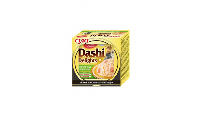 Inaba Dashi Delights Chicken with Tuna & Scallop konserv kassile 70g