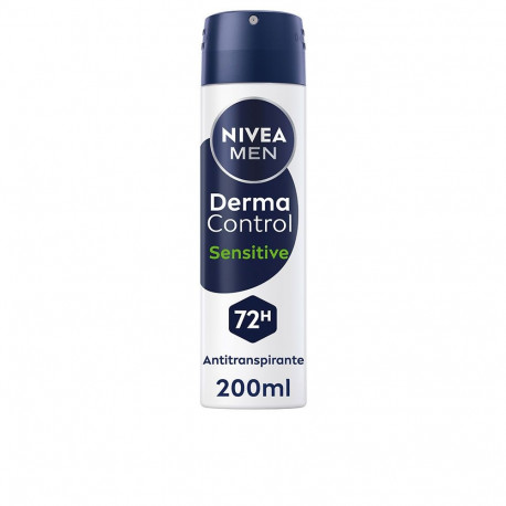 NIVEA DERMA CONTROL SENSITIVE desodorante spray 200 ml