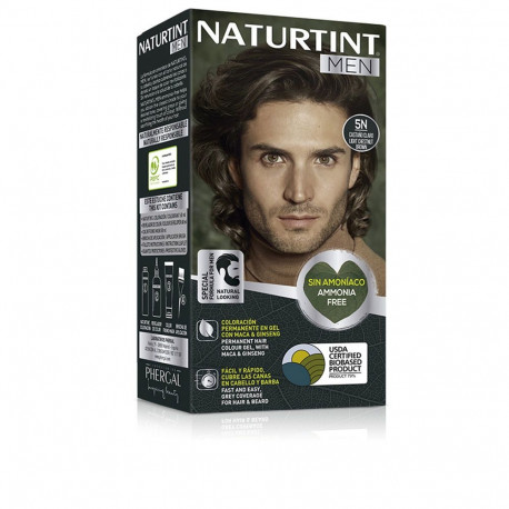 NATURTINT MEN tinte sin amoniaco #5Ncastaño claro 1 u
