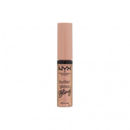 NYX Professional Makeup Butter Gloss Bling (8ml) (01 Bring The Bling)