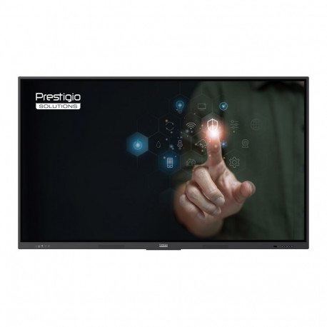PRESTIGIO SOLUTIONS Multiboard 75" Light Series UHD 4K, Android 13.0, Wi-Fi, 40TP, touch pen