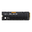 SSD WD Black SN850X HeatSink 1TB M.2 2280 PCIe Gen4 x4 NVMe, Read/Write: 7300/6300 MBps, IOPS 800K/1