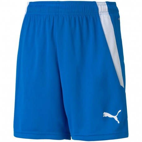 Spodenki dla dzieci Puma teamLIGA Shorts Junior niebieskie 704931 02 116cm