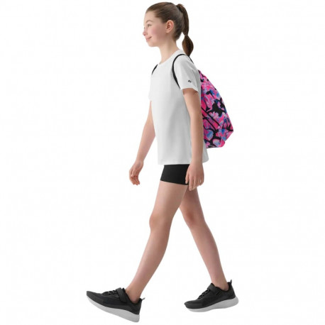 4F tüdrukute komplekt särk, lühikesed püksid, kott F082 4FJWAW25TAPSF082 20S 158-164cm, süsimust