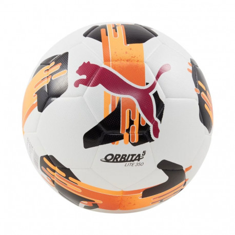 Puma jalgpall Orbita 5 Fusion Lite 350g 84332 01 4, valge-oranž
