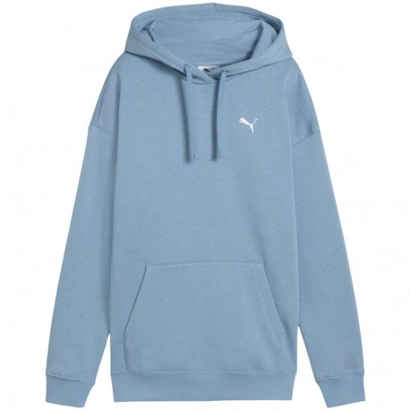 Bluza damska Puma ESS Relaxes Hoodie niebieska 684976 34 L