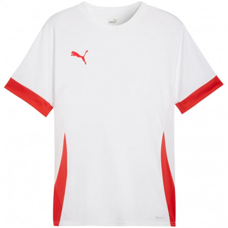 Koszulka męska Puma teamGoal Matchday Jersey biało-czerwona 705747 11 M