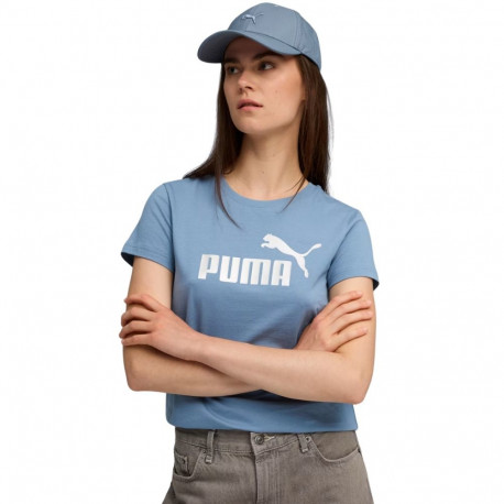 Puma naiste t-särk Ess Metallic No.1 Logo 631536 34 S, sinine