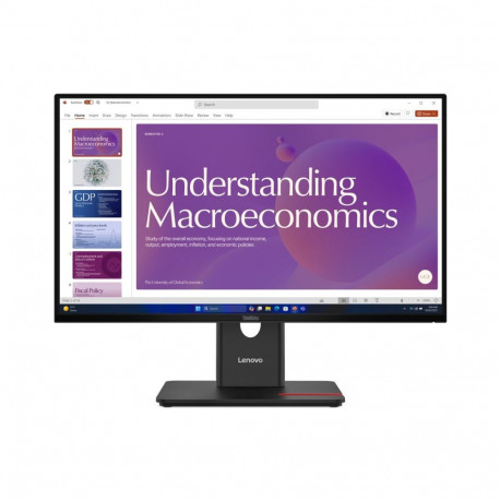 LENOVO ThinkVision T24d-40 LED monitor 24inch 1920x1080 Full HD (1080p) 120Hz HDMI DisplayPort USB-C