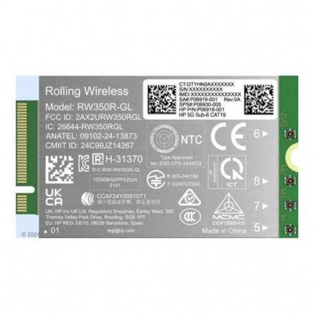 HP 5G Solution WWAN