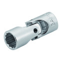 Bi-Hex socket with flex joint A6710DZ 1/2", 1/4"
