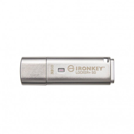 Kingston IronKey Locker Plus 50 Flash Memory 32GB