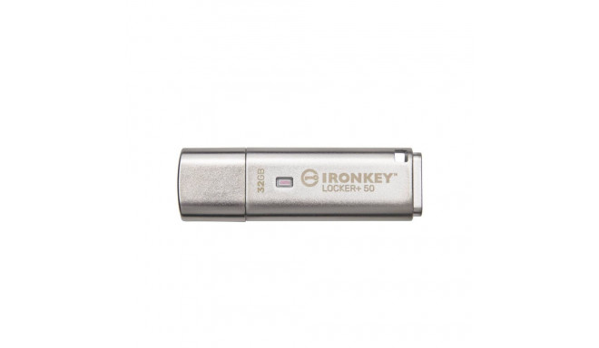 Kingston IronKey Locker Plus 50 Flash Memory 32GB
