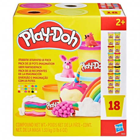 PLAY-DOH voolimismass Fantaasia 18 purki