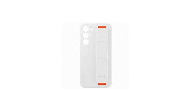 EF-GS916TWE Samsung Silicone Cover with Strap for Galaxy S23+ White