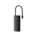 Hub Baseus OS Lite 6-Port (Type-C to HDMI+USB3.0*2+PD+SD|TF) (black