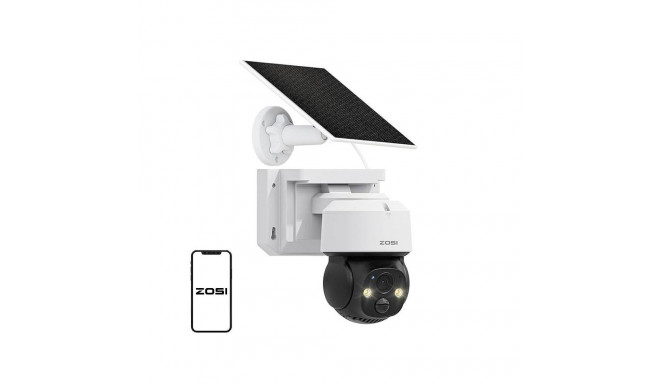 Outdoor IP camera with solar panel ZOSI C2914 WiFi 4MP IP66