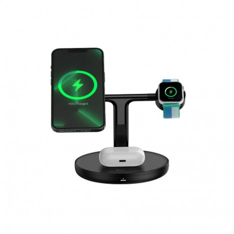 Baseus Universal Swan inductive charger (compatible with MagSafe) stand for iPhone, Apple Watch, Air