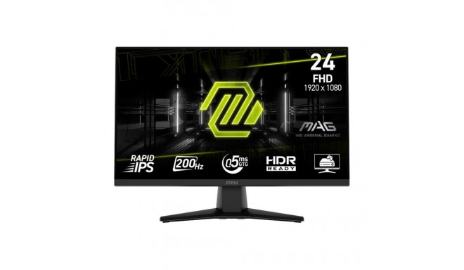 MSI LCD Monitor||MAG 242F|23.8"|Gaming|Matte|Panel IPS|1920x1080|16:9|200Hz|0.5 ms|Colour Black|MAG2