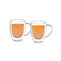 CUP COFFE HIGH BOROSILI DOUBLE WALL 2PCS
