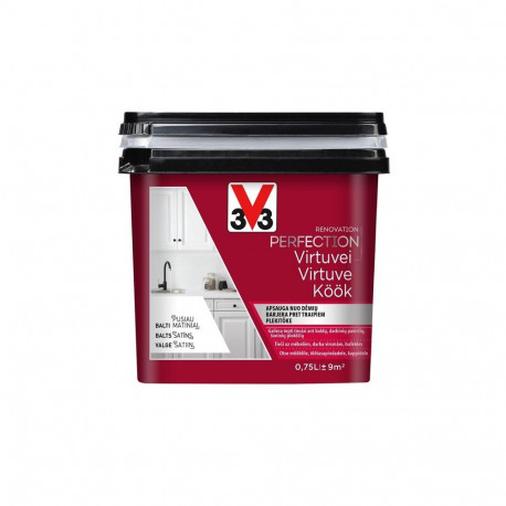 PERF valge köögivärv 0.75L