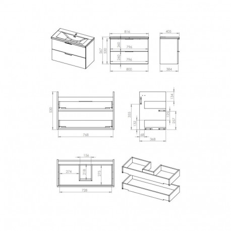 SET ASTRA 80 2S FOREST GREEN MATT HUNG