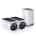 Baseus Security S1 Pro Outdoor Dual Kamera 3K Kit Weiß EU