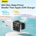 Baseus GaN5 Mini Fast Charger 1C 20W EU Weiß