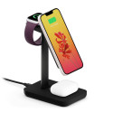Twelve South HiRise Magn. 3-in-1 Wireless Charging Stand Black