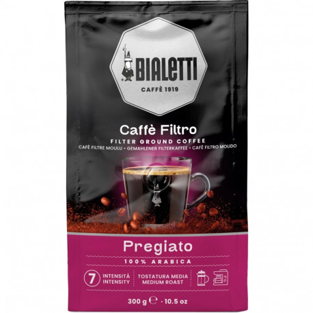 Bialetti Filtro Pregiato jahvatatud kohv 300 g French Pressile