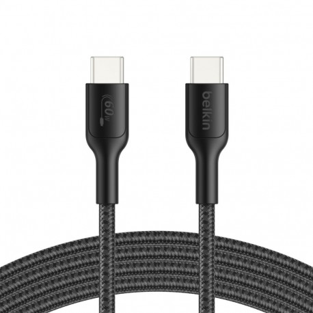 Belkin USB-C/USB-C mängukaabel punutud 2m Switch 2 ENA008hq2MBK