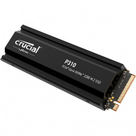 Crucial P310 Gen4 2280 4TB NVMe PCIe M.2 SSD with heatsink