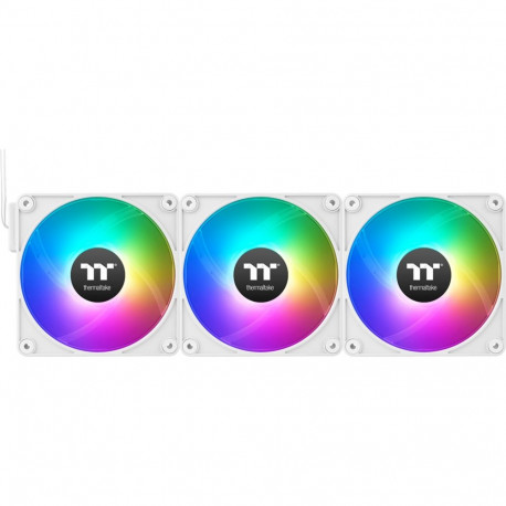Thermaltake CT140 EX reverse ventilaator valge 3-pack ARGB sünkroniseeritav