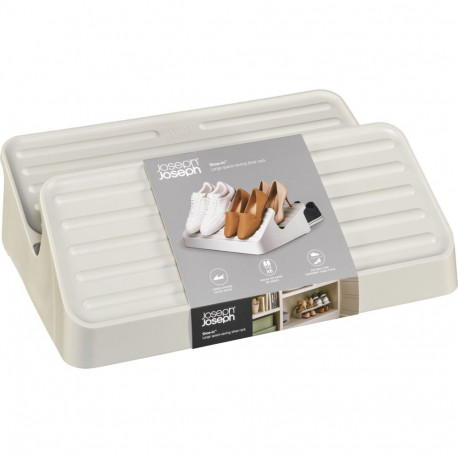 Joseph Joseph Shoe-In suur ruumisäästlik ecru jalanõude riiul