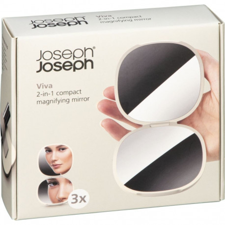 Joseph Joseph Viva 2-in-1 Compact Magnifying Mirror