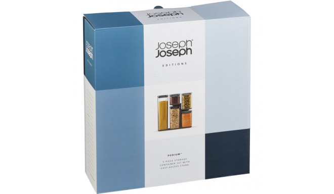 Joseph Joseph Podium Blue Storage Container Set - Editions