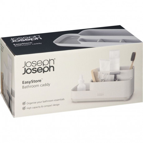 Joseph Joseph EasyStore Matt Ecru Bathroom Storage Caddy