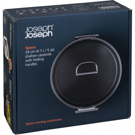 Joseph Joseph Space Fold.Handle Ceram.N/S 28cm sinine madal pann