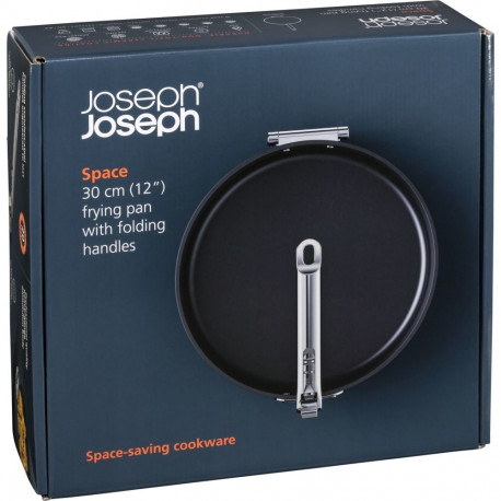 Joseph Joseph Space Fold.Handle keraamiline NS 30cm sinine praepann