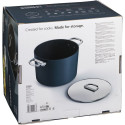 Joseph Joseph Space Fold.Handle Cera.NS 25cm Blue Stock Pot&Lid