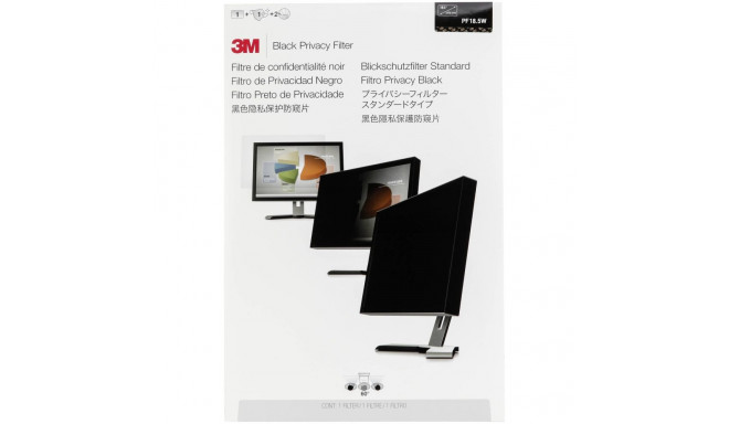 3M privacy filter PF185W9B 47,0cm 18,5" 16:9