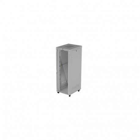 LANBERG rack-kapp 19" eraldiseisev 47U/800X1000 (lamppakendis) klaasuksega LCD, hall