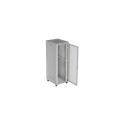 RACK CABINET 19" FREE-STANDING 47U/800X1000 (FLAT PACK) WITH MESH DOOR LCD GREY LANBERG V2