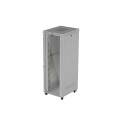 RACK CABINET 19" FREE-STANDING 47U/800X1000 (FLAT PACK) WITH GLASS DOOR LCD GREY LANBERG V2