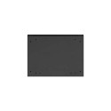 RACK CABINET 19" WALL-MOUNT 9U/600X450 FOR SELF-ASSEMBLY WITH METAL DOOR  BLACK LANBERG (FLAT PACK)