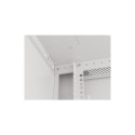 RACK CABINET 19" WALL-MOUNT 6U/600X600 (FLAT PACK) WITH GLASS DOOR GREY LANBERG V2