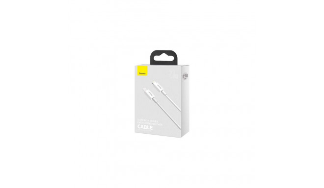 Baseus Type-C - Lightning Superior Series fast charging data cable PD 20W 1.5m White (CATLYS-B02)