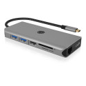 Icy Box USB-C 12-ühes