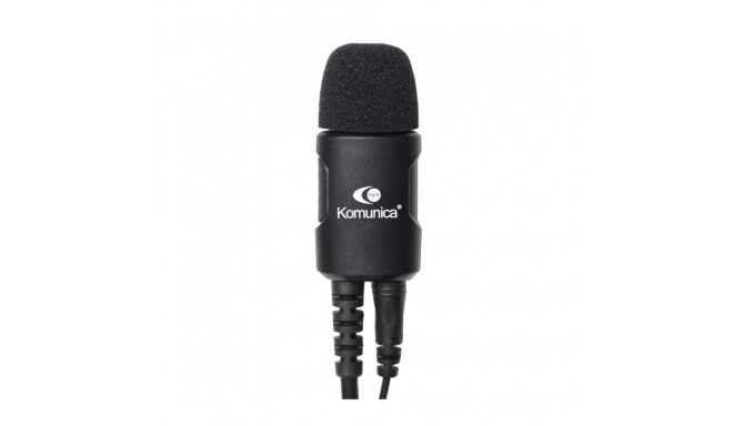 Komunica PWR-2400-PD505 Micro-earphone Noise Cancelling with ergonomic ear-hanger for HYTERA series 